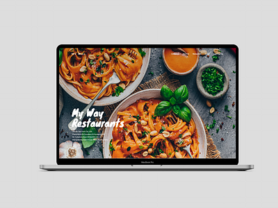 Restaurant Website UI