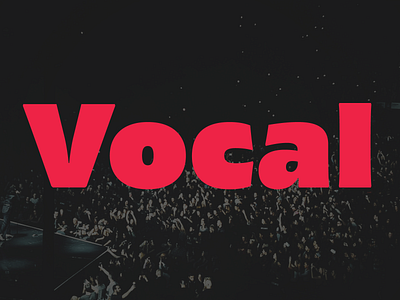 Vocal Font Family