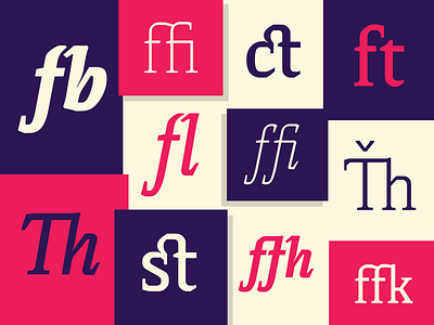 ligatures on the way