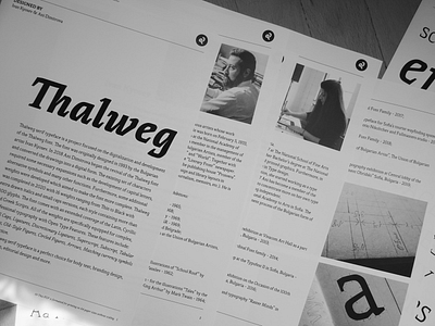 Thalweg font with 76% discount