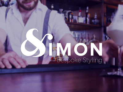 AndSimon barman fashion logo design