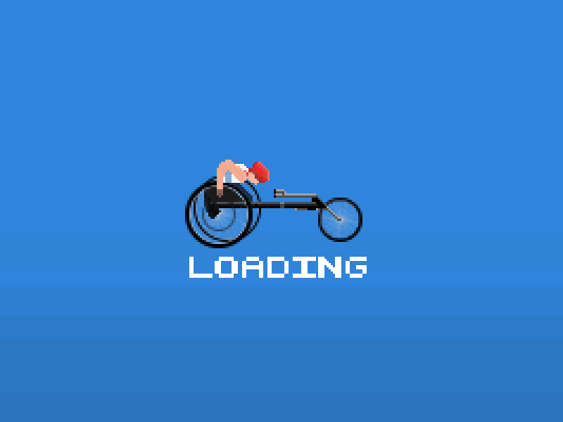 Paralympix Game loading game gif loading paralympic pixel art