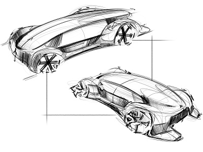 Silver arrow proposal- Quick sketches automotive automotive design car design daimler design exterior design mercedes sketch sustainability transportation design
