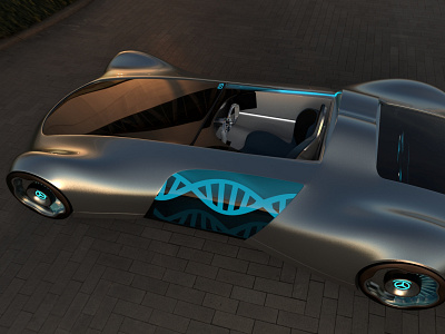 Mercedes Silver Arrow DNA - practice project automotive automotive design car design design exterior design sustainability transportation design