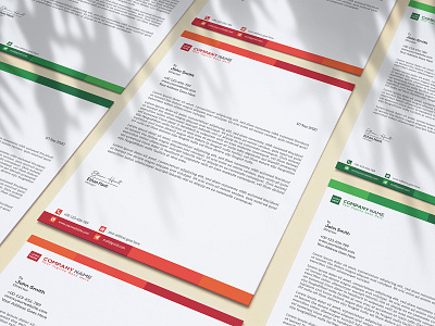 A4 Letterhead Template