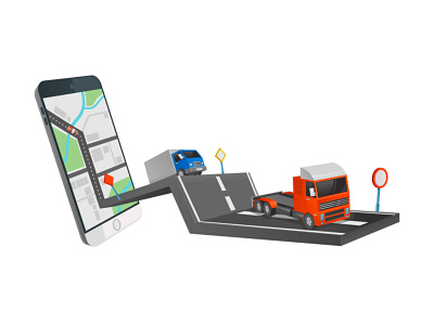 Vehicle monitoring through the application