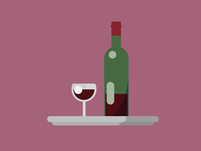 redwine app bottle glass grappe icon picto red set wine