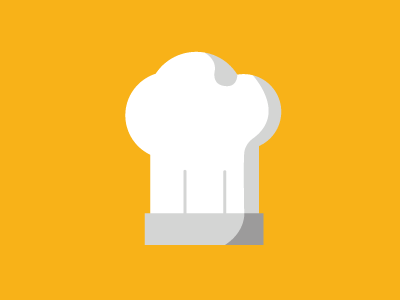 gastronomy app chef cook food gastronomy icon picto set