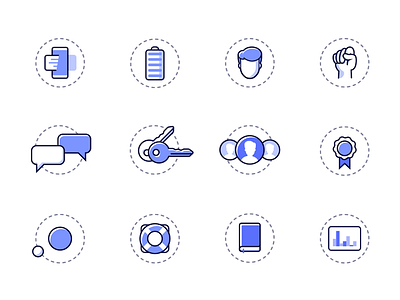 MySkillCamp Icon Set