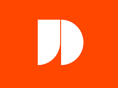 New »jd« Logo flat initials jd logo