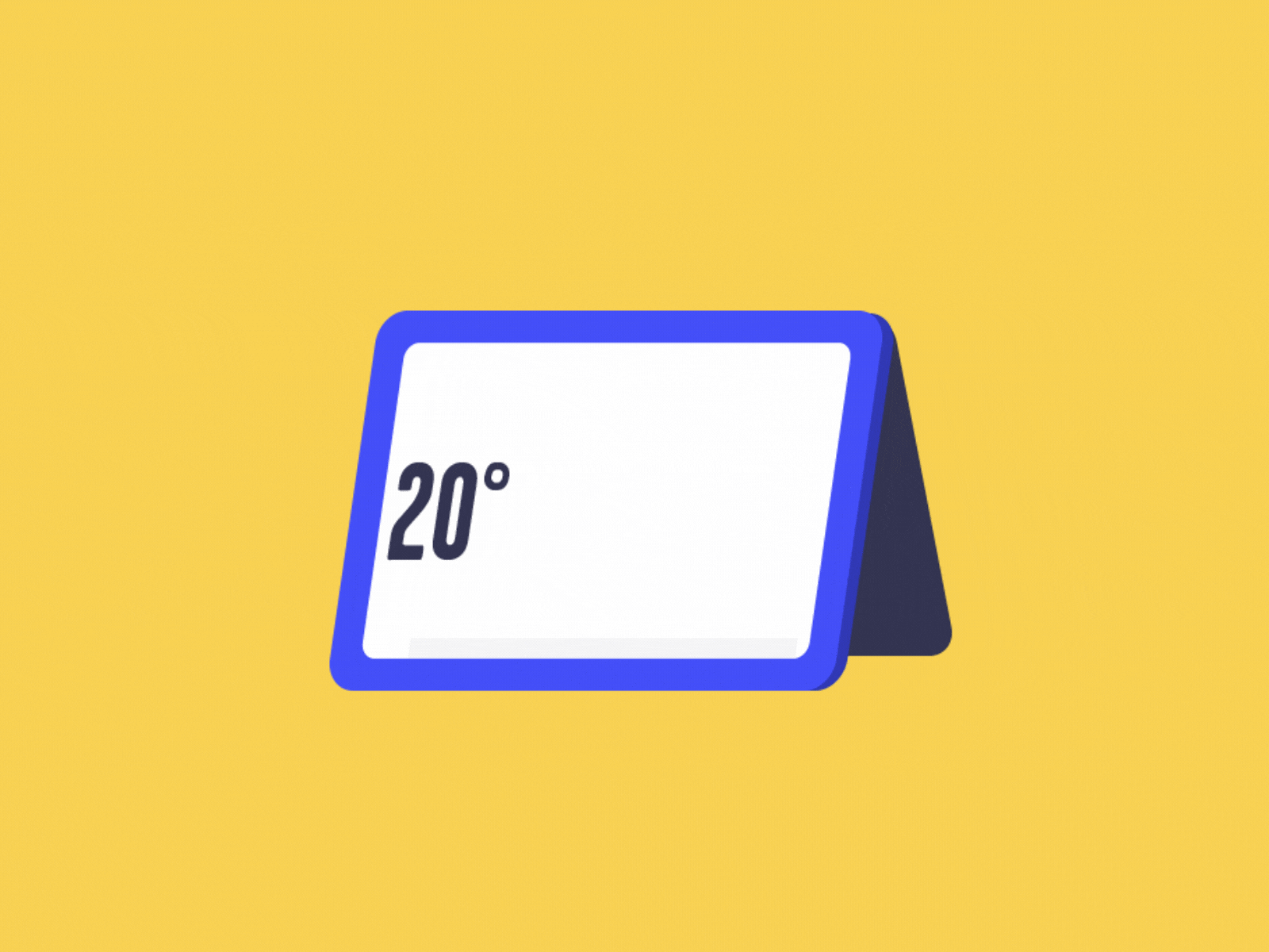 Weather animation cloud motion animation motiondesign motiongraphics météo screen sun tablet tablette temperature weather weather icon
