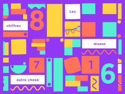 Du sexe et des chiffres motiondesigners motion art chiffres graphicdesign motiondesigner animation motiongraphics motiondesign motion colorful shape numbers