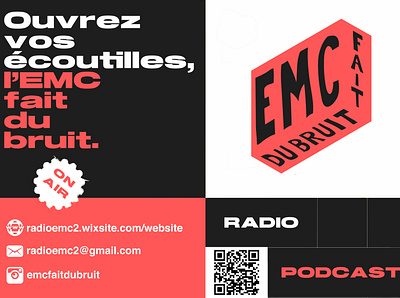 EMC fait du Bruit audio designer emc podcast radio sound wave