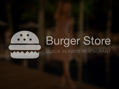 Burger Store icon logo
