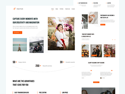 Akate Feeds - Landing Page design designs freelancer home page design homepagedesign inspiration landingpage photography portfolio trending trendy design uidesign uiux website concept website design