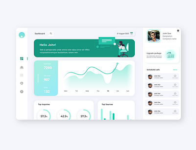 dashboard design for AI website adobe xd art branding classy clean dashboard design dashboard ui design illustration minimal ui ux web website