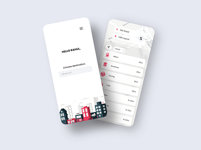 Travel App 3d adobe xd app design figma illustration minimal travel ui ux