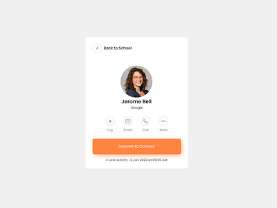 Card Template UI Design