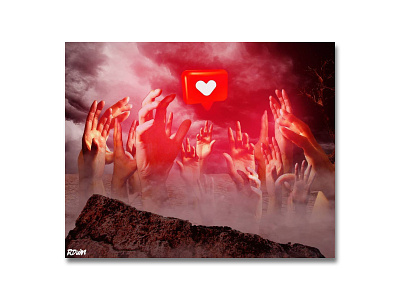 For Love abstract art design digital imaging instagram love photo editing photo manipulation photoshop poster poster design surreal