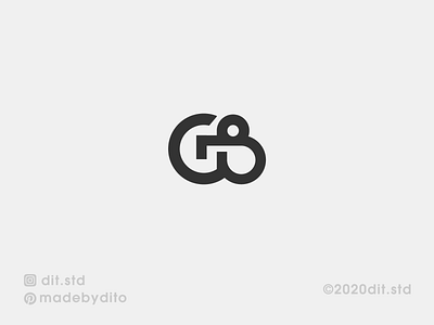 Exploring Letter G and B brandidentity design flat illustration logo logoconcept logofolio logomark minimal monogram