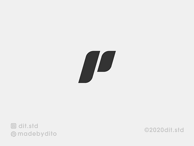 Exploring Letter P brandidentity branding flat illustration logo logoconcept logofolio logomark minimal monogram