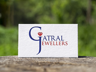 Gatral Jewellers logo design branding divyagraphics graphicdesign logo logodesign