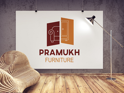 Pramukh Furniture Logo Design logodesign divyagraphics