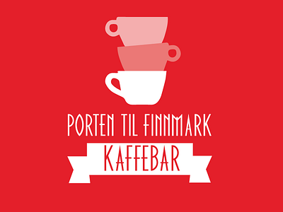 Logo Porten til Finnmark bar cafe keramik logo milk read shop