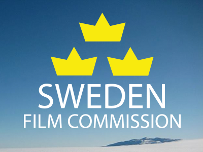 Logo design Sweden Film Commission blue commission designadet film logo logodesign logomanaic sweden yellow