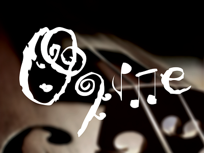 Logo Oline - Violinist logo logotype violin