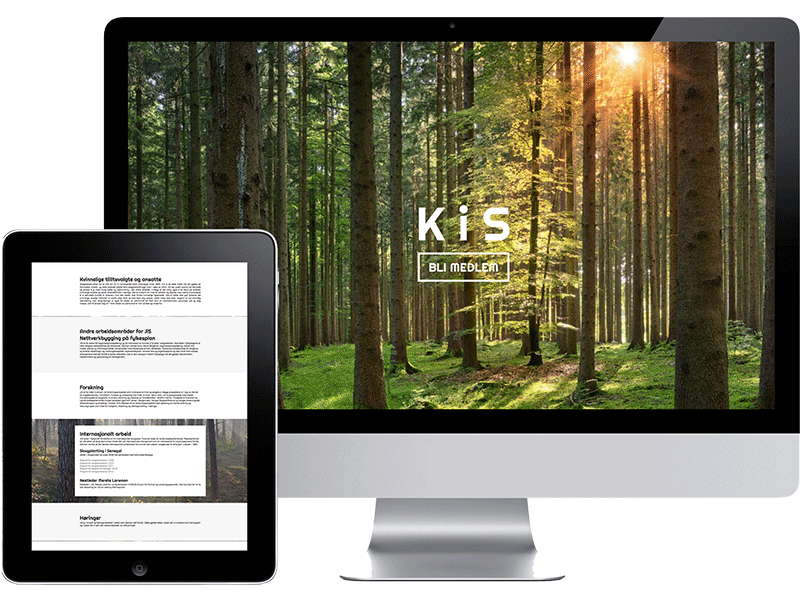 Web KiS designadet forestry web web design homepage home page webdesign women woods