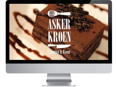 Askerkroen catering designadet event food web webdesign website