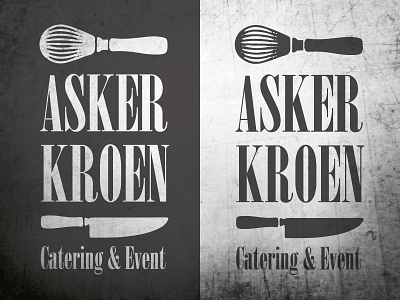 Branding Askerkroen askerkroen branding catering designa designadet det event logo norway
