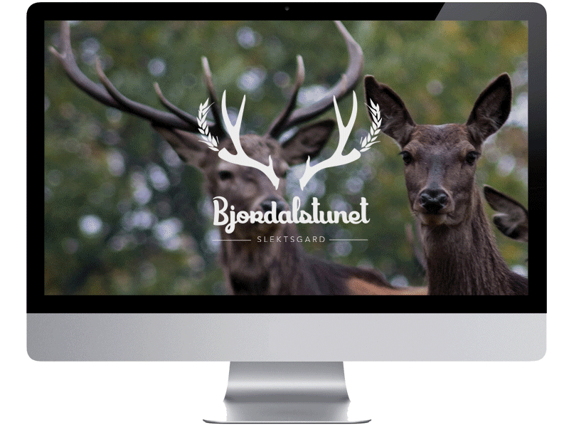 Bjordalstunet Web (branding) brand branding dear deisgn designadet logo web webdeisgn west