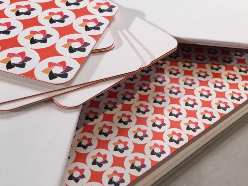brand designadet print paper bussinescar logo feel touch brand
