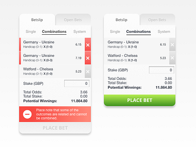 Betslip bets betslip betting combination online open single sportsbook system tab varning