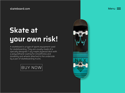 skateboard web design branding design graphic design neb design ui ui design web design website website design