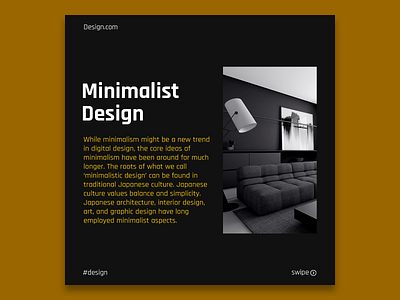 minimalist design instagram post design