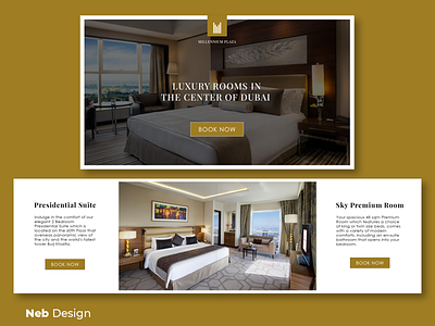 hotel web design branding graphic design hotel instagram design luxury neb design nebula post design social media design ui ui design web design website