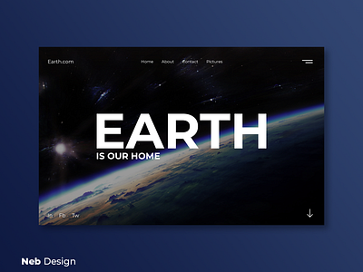 Earth web design