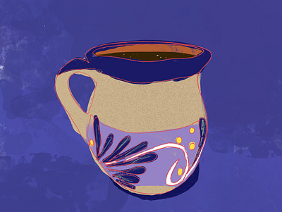 Coffee – Andrea coffee design illustration procreate
