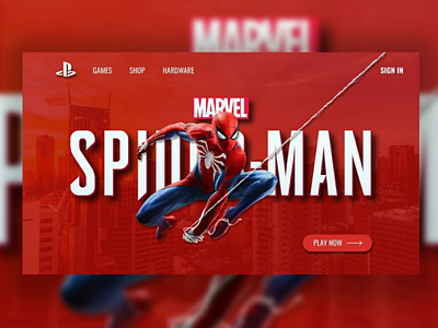 Play Station Website Spider Man Edition