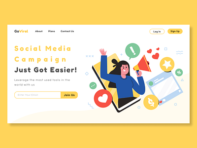 Social Media Agency Web Design