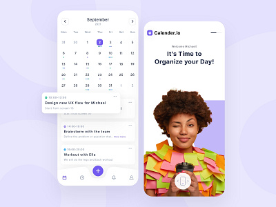 Calendar app design