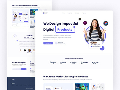 Design Agency Landing Page agency challenge design design agency landing page product ui ux web web design website