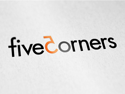 Five Corners logo branding illustrator logo logo design marketing typography vector