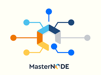 NextOn Masternode design flat illustration smooozy