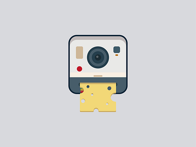 Instant Cheese design flatdesign icon logo objects