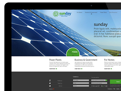 Sunday Solar Energy energy internet solar sunday web website