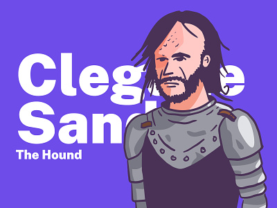 Clegane clegane game of trhones got illustration the hound vector winterfell